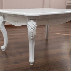Стол журнальный прямоугольный Мишель (белый матовый) в Уфе - ufa.mebel24.online | фото 4