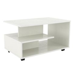 Стол журнальный "Bora-Bora" НМ 011.41 (Белый текстурный) в Уфе - ufa.mebel24.online | фото