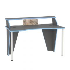 Стол компьютерный 12.61 Индиго в Уфе - ufa.mebel24.online | фото