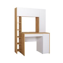 Стол компьютерный 12.71 Комфорт (Дуб Золотой CRAFT, Белая Аляска) в Уфе - ufa.mebel24.online | фото 2