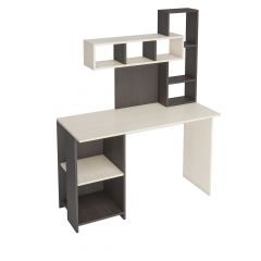 Стол компьютерный Олимп (венге/дуб беленый) в Уфе - ufa.mebel24.online | фото 3