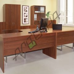 Стол письменный "Универсал" У.С-10 Бук светлый в Уфе - ufa.mebel24.online | фото 2