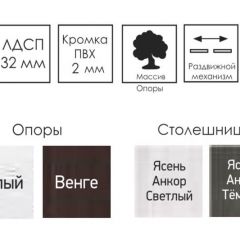 Стол раскладной Ялта-2 (опоры массив резной) в Уфе - ufa.mebel24.online | фото 4