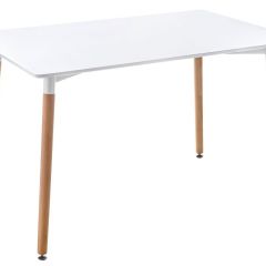 Стол деревянный Table 110 white / wood в Уфе - ufa.mebel24.online | фото