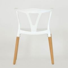 Стул Barneo N-218 Wishbone интерьерный кухонный белый в Уфе - ufa.mebel24.online | фото 2
