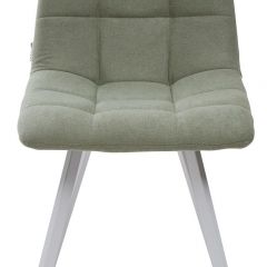Стул CHILLI SQUARE UF860-11B мятный, ткань/ белый каркас М-City в Уфе - ufa.mebel24.online | фото 3