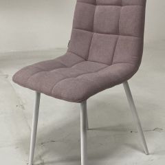 Стул CHILLI UF860-04B сиреневый, ткань/ белый каркас М-City в Уфе - ufa.mebel24.online | фото 4