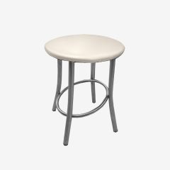 Табурет Лира-Н, кож.зам Далас бисквит/ножки хром (4шт) в Уфе - ufa.mebel24.online | фото