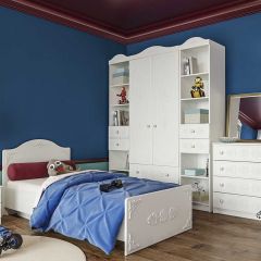 KI-KI ТД400.1 Тумба (белый/белое дерево) в Уфе - ufa.mebel24.online | фото 2