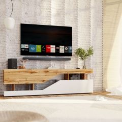 Тумба под ТВ НКМ Дубай секция №4 в Уфе - ufa.mebel24.online | фото 3