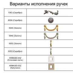 Тумба прикроватная Тиффани Premium слоновая кость/золото (ТФТП-1(П) в Уфе - ufa.mebel24.online | фото 2