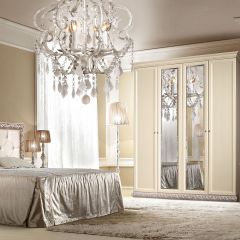 Тумба прикроватная Тиффани штрих-лак/серебро (ТФТП-1) в Уфе - ufa.mebel24.online | фото 2