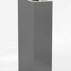 Угловое соединение для цоколя 135 гр. h150 мм (Алюминий, Белый, Черный, Сономаый) в Уфе - ufa.mebel24.online | фото