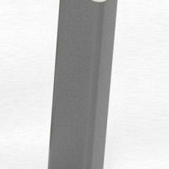 Торцевая заглушка для цоколя h150 мм Цвет Алюминий (Алюминий, Белый, Черный, Сонома) в Уфе - ufa.mebel24.online | фото 1