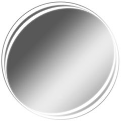 Зеркало Берг 700х700 с подсветкой Домино (GL7055Z) в Уфе - ufa.mebel24.online | фото