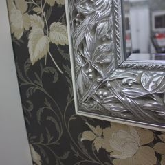 Зеркало большое Тиффани Premium черная/серебро (ТФ/02(П) в Уфе - ufa.mebel24.online | фото 3