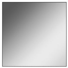 Зеркало Corsica 500х500 black без подсветки Sansa (SB1063Z) в Уфе - ufa.mebel24.online | фото 1