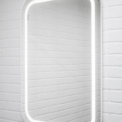 Зеркало Elis 100 white с подсветкой Sansa (SEe1045Z) в Уфе - ufa.mebel24.online | фото 3