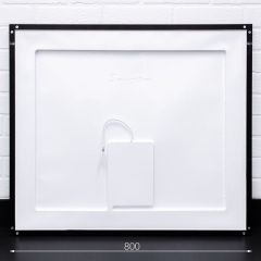 Зеркало Even 80 black с подсветкой Sansa (SE1055Z) в Уфе - ufa.mebel24.online | фото 3