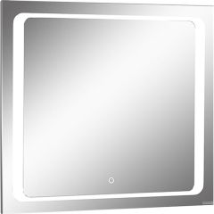 Зеркало Galaxy 80 alum с подсветкой Sansa (SG1006Z) в Уфе - ufa.mebel24.online | фото