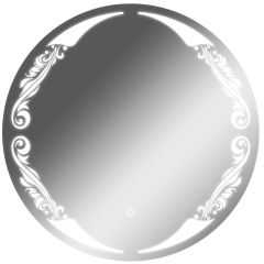 Зеркало Канберра 700х700 с подсветкой Домино (GL7032Z) в Уфе - ufa.mebel24.online | фото