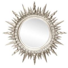 Зеркало круглое серебро (1810(1) в Уфе - ufa.mebel24.online | фото