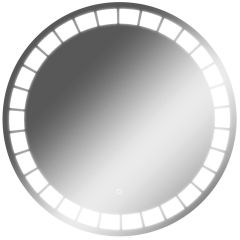 Зеркало Маскат 700х700 с подсветкой Домино (GL7057Z) в Уфе - ufa.mebel24.online | фото