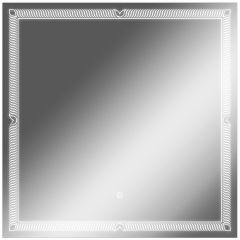 Зеркало Паликир 700х700 с подсветкой Домино (GL7051Z) в Уфе - ufa.mebel24.online | фото