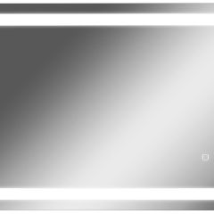 Зеркало Прага 800х550 с подсветкой Домино (GL7021Z) в Уфе - ufa.mebel24.online | фото 1
