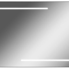 Зеркало Ray 100 black с подсветкой Sansa (SR1035Z) в Уфе - ufa.mebel24.online | фото