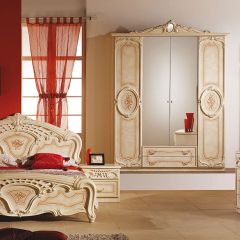 Зеркало в раме (01.150) Роза (беж) в Уфе - ufa.mebel24.online | фото 2
