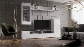 ДАЛЛАС Гостиная (модульная) цемент светлый в Уфе - ufa.mebel24.online | фото