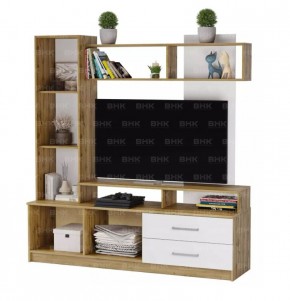 ДАРЬЯ Гостиная (Дуб Вотан/Белый глянец) в Уфе - ufa.mebel24.online | фото 5