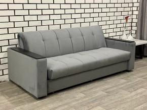 Диван Аккордеон 1280*2000 ППУ подлокотник ПРЯМОЙ накладки МДФ в Уфе - ufa.mebel24.online | фото 1