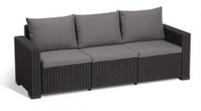 Диван Калифорния 3-х местный (California 3 Sofa), графит в Уфе - ufa.mebel24.online | фото 2
