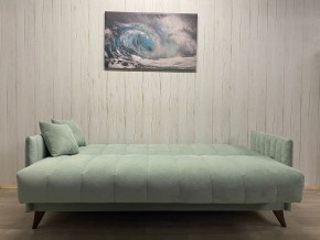 Диван Престиж-3 (НПБ) велюр Sensey mist green в Уфе - ufa.mebel24.online | фото 3