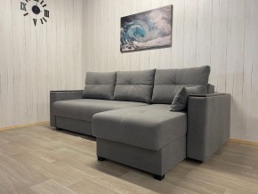 Диван угловой Комфорт-3 (НПБ+МДФ) велюр Galaxy Lite 26 в Уфе - ufa.mebel24.online | фото 2