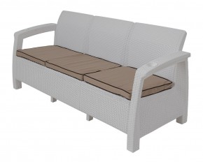 Диван Yalta Premium Sofa 3 Set (Ялта) белый (+подушки под спину) в Уфе - ufa.mebel24.online | фото
