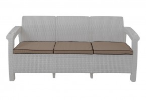 Диван Yalta Premium Sofa 3 Set (Ялта) белый (+подушки под спину) в Уфе - ufa.mebel24.online | фото 2