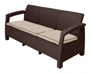 Диван Yalta Sofa 3 Set (Ялта) шоколадный в Уфе - ufa.mebel24.online | фото