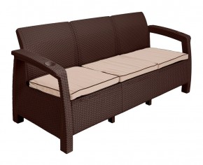 Диван Yalta Sofa 3 Set (Ялта) шоколадный в Уфе - ufa.mebel24.online | фото 2