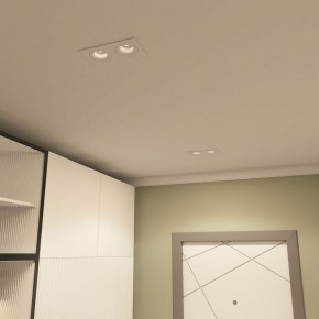 DK2122-WH Встраиваемый светильник, IP 20, 50 Вт, GU10, белый, алюминий в Уфе - ufa.mebel24.online | фото 6
