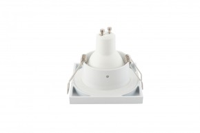DK3014-WH Встраиваемый светильник влагозащ., IP 44, 50 Вт, GU10, белый, алюминий в Уфе - ufa.mebel24.online | фото 5