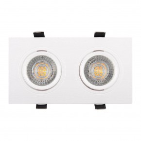 DK3022-WH Встраиваемый светильник, IP 20, 10 Вт, GU5.3, LED, белый, пластик в Уфе - ufa.mebel24.online | фото 2