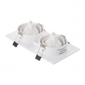 DK3022-WH Встраиваемый светильник, IP 20, 10 Вт, GU5.3, LED, белый, пластик в Уфе - ufa.mebel24.online | фото 3