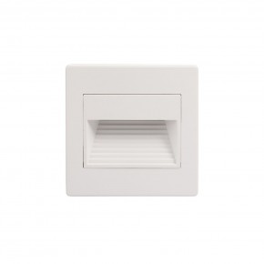 DK3050-WH Светильник встраиваемый в стену, IP 20, LED 3000, 1 Вт, белый, пластик в Уфе - ufa.mebel24.online | фото 3