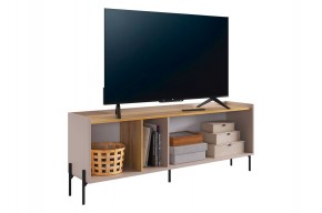 ДОМИНИКА Гостиная (модульная) кашемир/дуб крафт золотой в Уфе - ufa.mebel24.online | фото 12