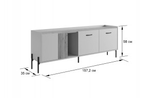 ДОМИНИКА Гостиная (модульная) кашемир/дуб крафт золотой в Уфе - ufa.mebel24.online | фото 2