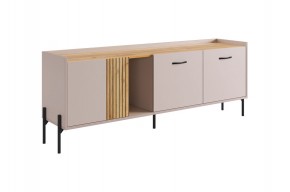 ДОМИНИКА Гостиная (модульная) кашемир/дуб крафт золотой в Уфе - ufa.mebel24.online | фото 8