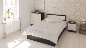 Фиеста Кровать 1200, цвет венге/дуб лоредо, ШхГхВ 123,5х203,5х80 см., сп.м. 1200х2000 мм., без матраса, основание есть в Уфе - ufa.mebel24.online | фото 5